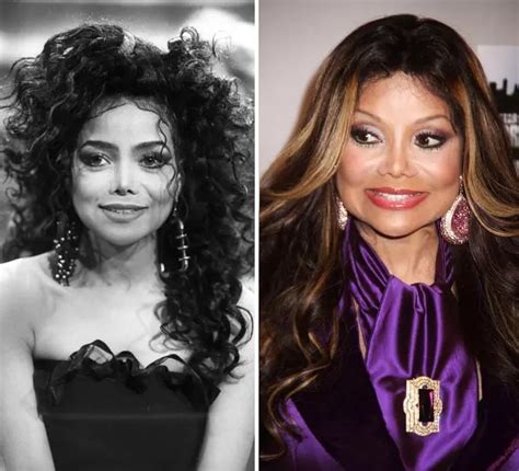 Wow, Latoya Jackson before and after plastic ...